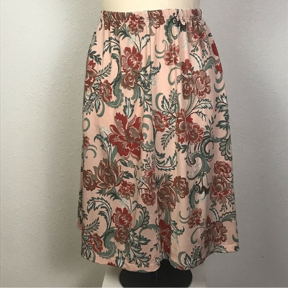 Serengeti Set Of 2 Skirt / Top Women’s Size L Multicolor Pullover 3/4 Sleeve - Picture 3 of 16